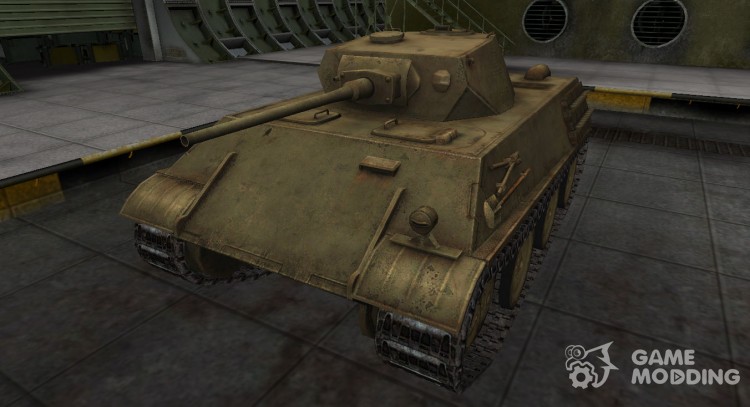 Пустынный скин для танка VK 28.01 для World Of Tanks