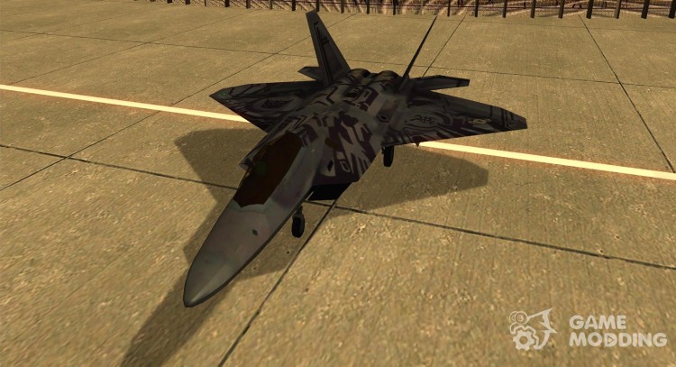 Starscream F-22 para GTA San Andreas