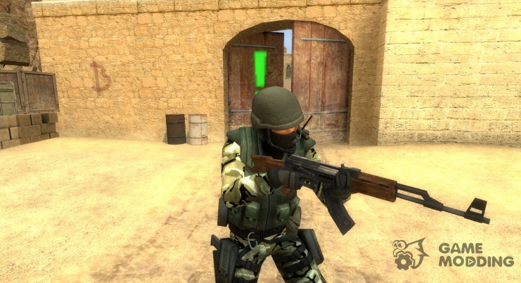 Джунгли камуфляж CT для Counter-Strike Source