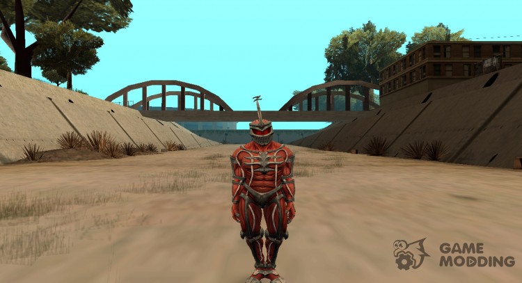 Lord Zed From Power Rangers для GTA San Andreas