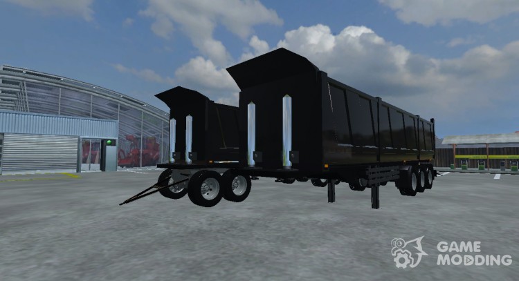 2 remolque a Scania R560 para Farming Simulator 2013