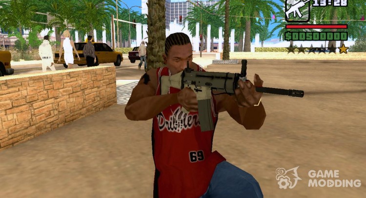 FN Scar from Left 4 Dead 2 для GTA San Andreas