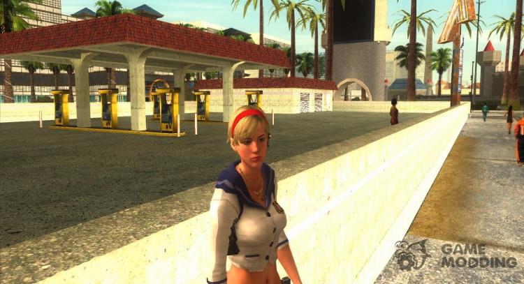 Sherry from Mercenaries Resident evil 6 for GTA San Andreas