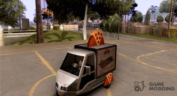 Sweeper Pizza Boy for GTA San Andreas