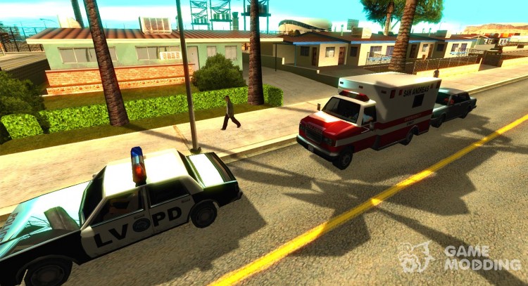 Городские службы версия 2 для GTA San Andreas