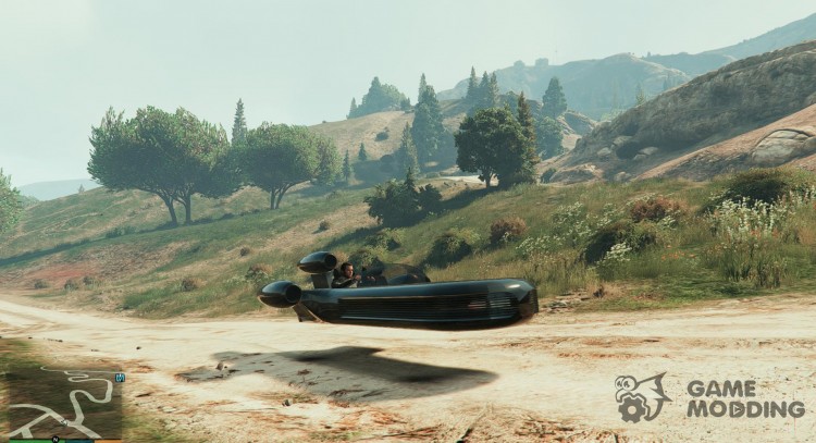 Star Wars X-34 Landspeeder for GTA 5