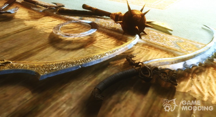 Warrior Within Weapons 1.0 для TES V: Skyrim