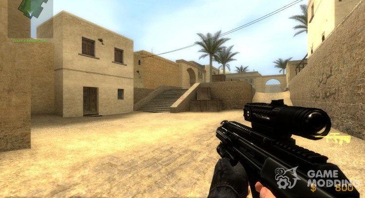 Aug A3 + новые Anims для Counter-Strike Source