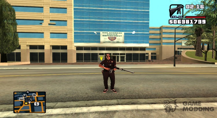 FOV Editor (Edit view angle) for GTA San Andreas