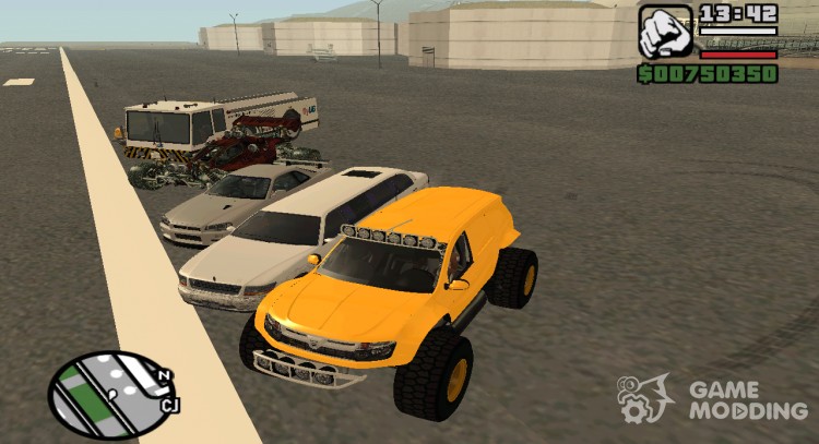 Car park (XsevasX) for GTA San Andreas
