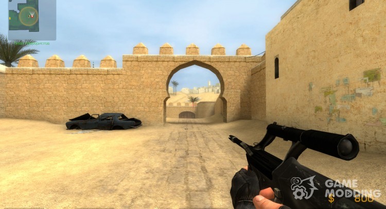 Retextured AUG for Counter-Strike Source