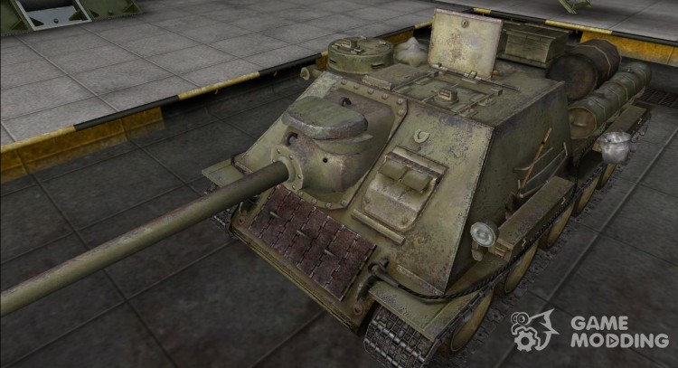 Remodeling for the Su-100 for World Of Tanks