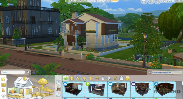 La mansión para Sims 4