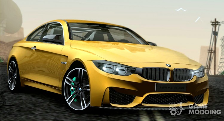 El BMW M4 F80 Coupe 1.0 2014 para GTA San Andreas
