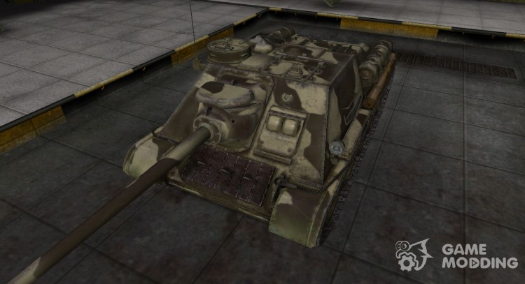 El desierto de skin para el su-100 para World Of Tanks