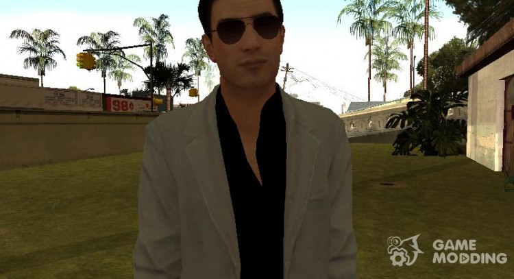 Vito's White and Black Made Man Suit from Mafia II for GTA San Andreas