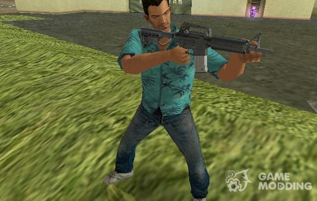 M4 из Max Payne 2 для GTA Vice City