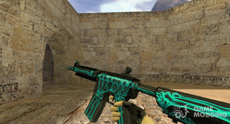 M4A1 x-ray for Counter Strike 1.6