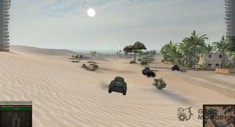 Mira Francotirador y Arcade para World Of Tanks