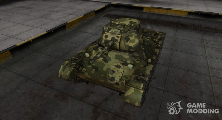Skin para el T-127 con el camuflaje para World Of Tanks
