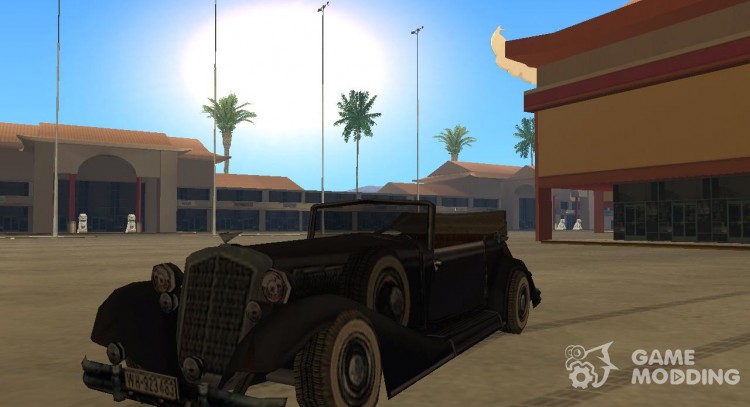 Hermoso auto de juegos En la retaguardia del enemigo 2 para GTA San Andreas