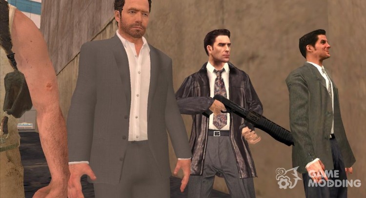 Skins Max Payne for GTA San Andreas