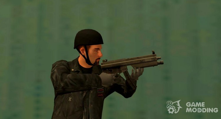 MP5 Grand Theft Auto 4 для GTA San Andreas