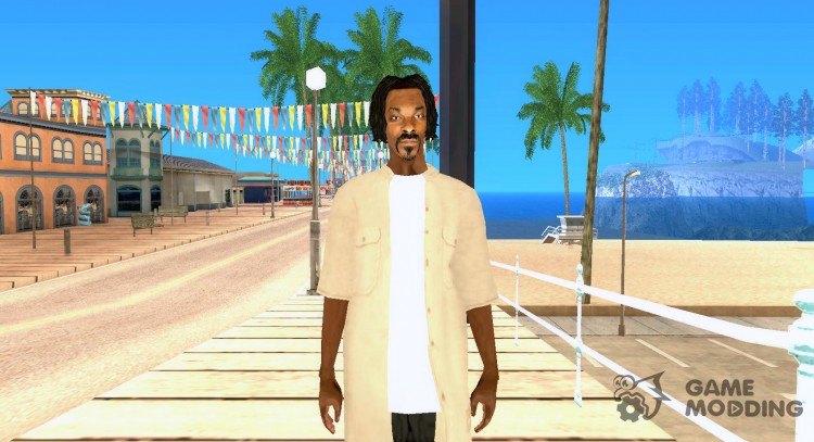 Snoop Dogg Ped для GTA San Andreas