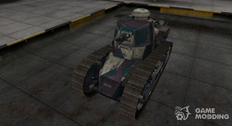 Historical camouflage Renault FT for World Of Tanks