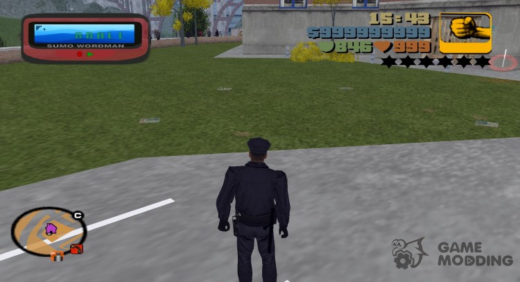 HD Pager for GTA 3