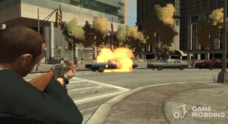Explosión de la bala para GTA 4