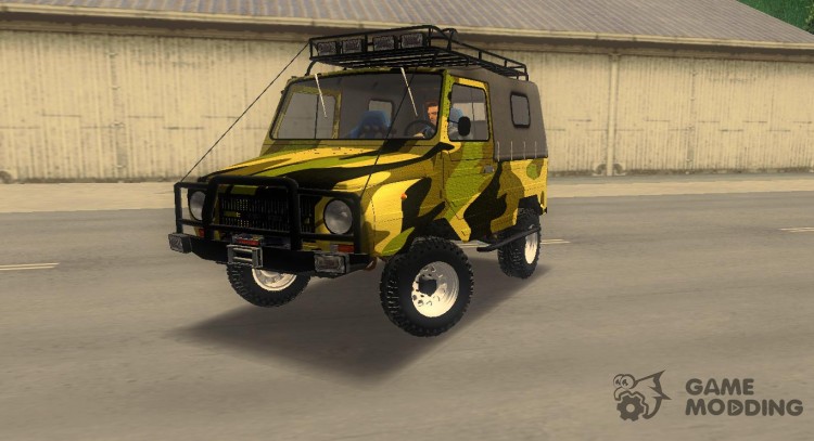 Luaz 969 m off-road Forest camouflage for GTA 3
