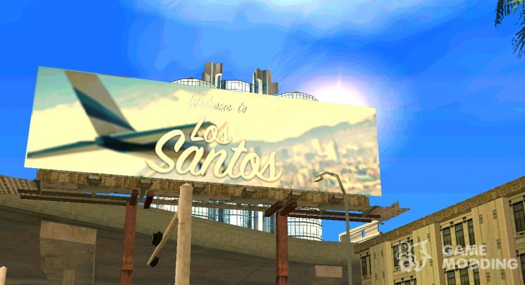 New billboards beta version для GTA San Andreas