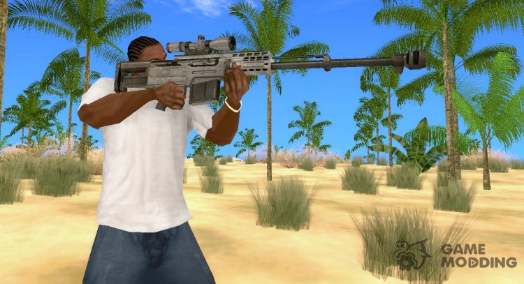 Снайперская винтовка AS50 для GTA San Andreas