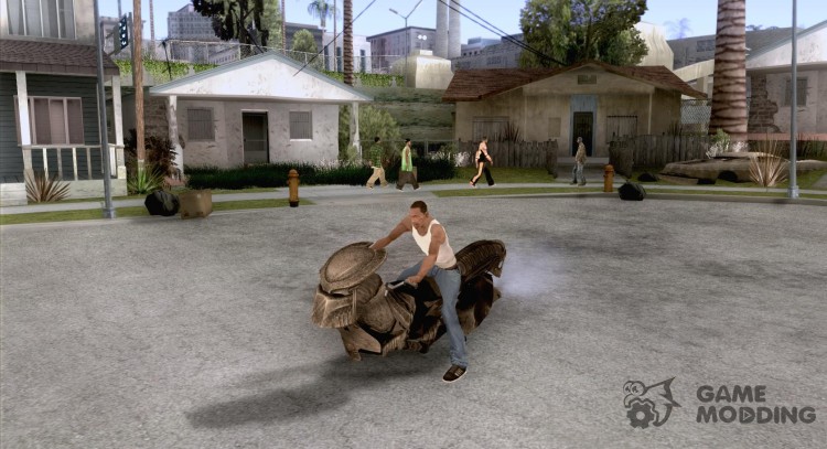 Moto de depredador para GTA San Andreas