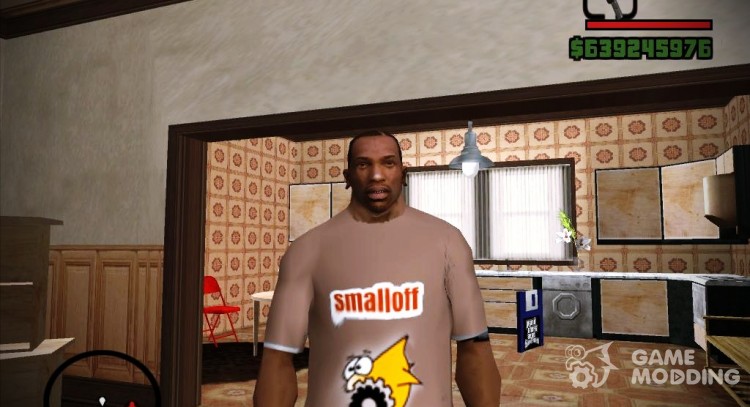 T-shirt Smalloff for GTA San Andreas