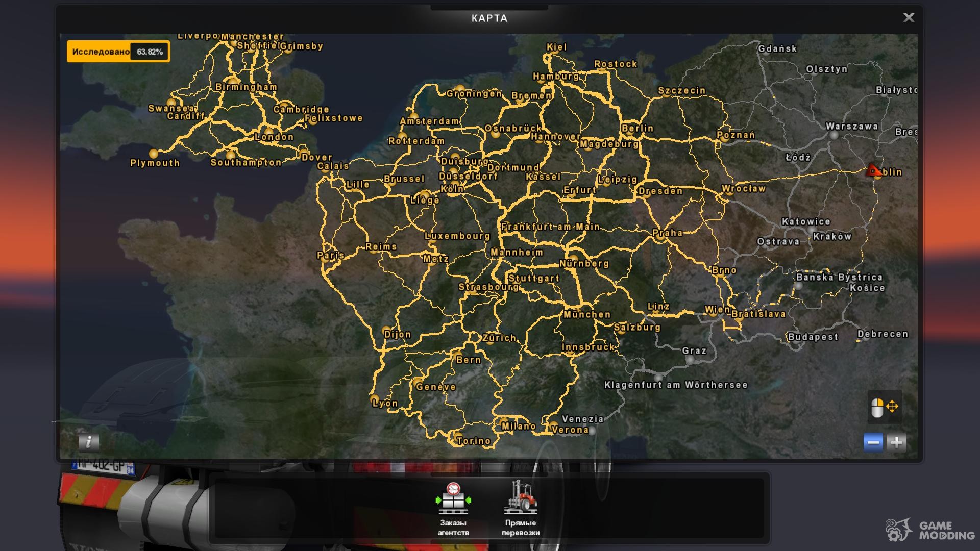 euro truck simulator 3 completo