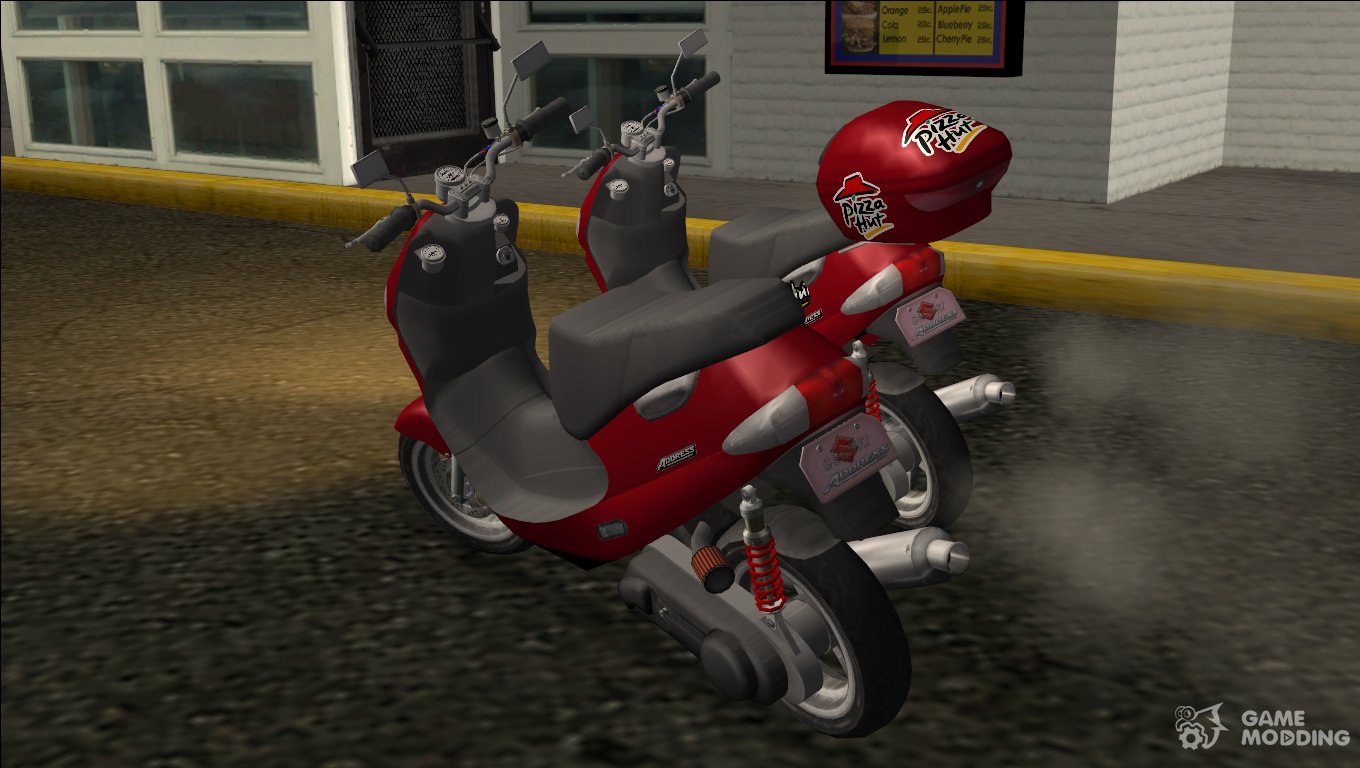 Pizzaboy (Pizza Hut) para GTA San Andreas