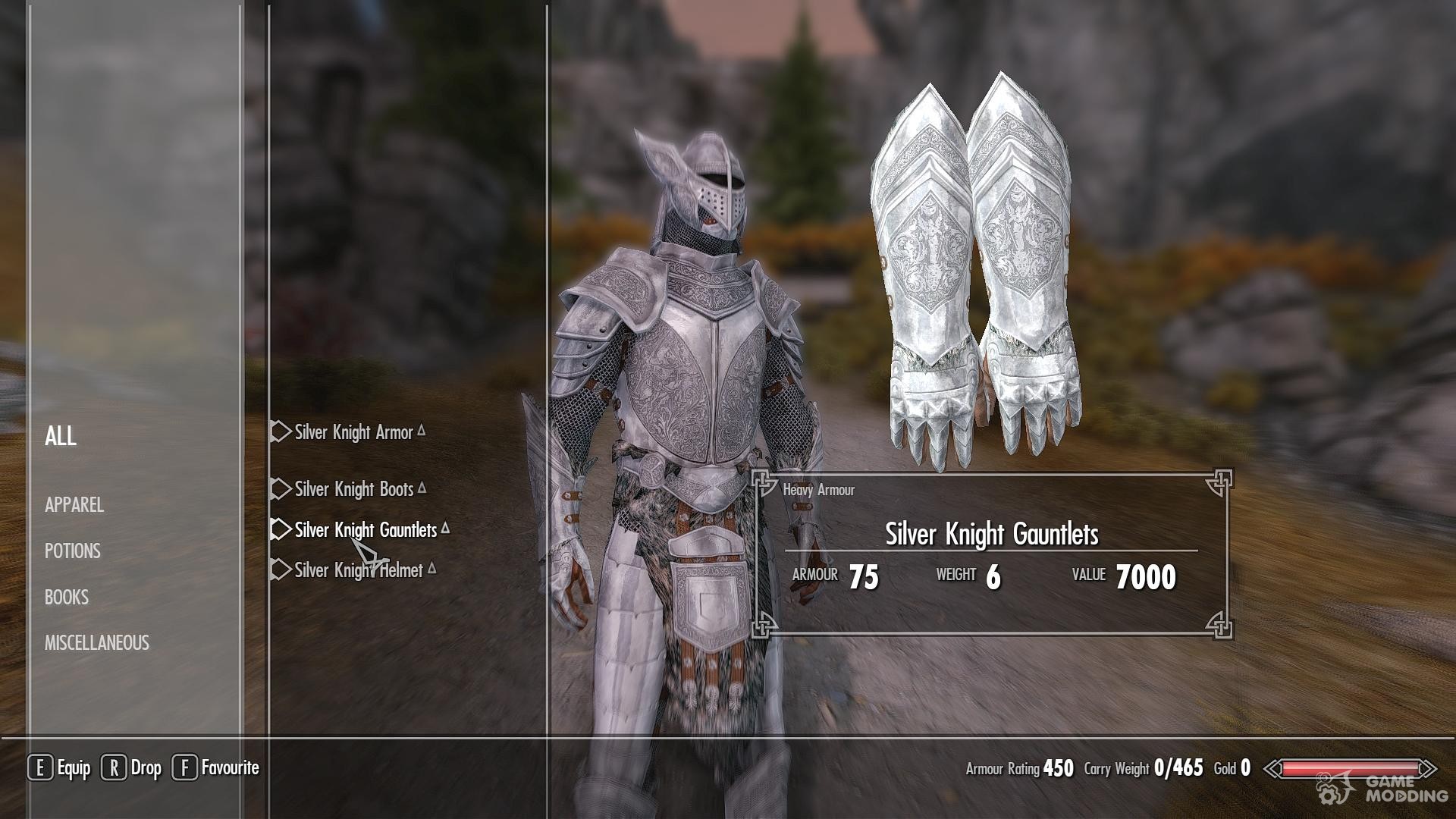 imperial knight armor skyrim