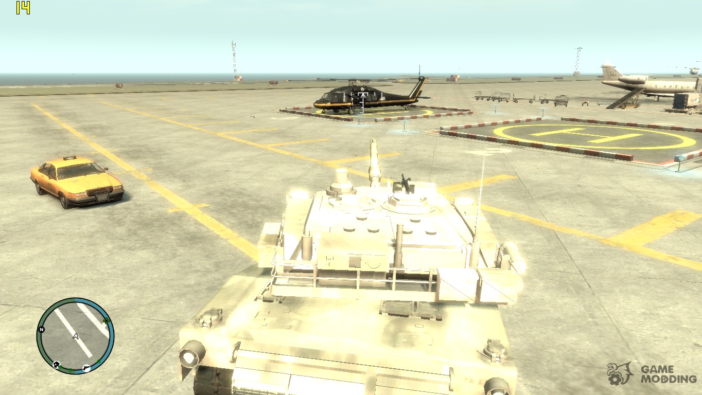 GTA IV MOD WAR TANK 