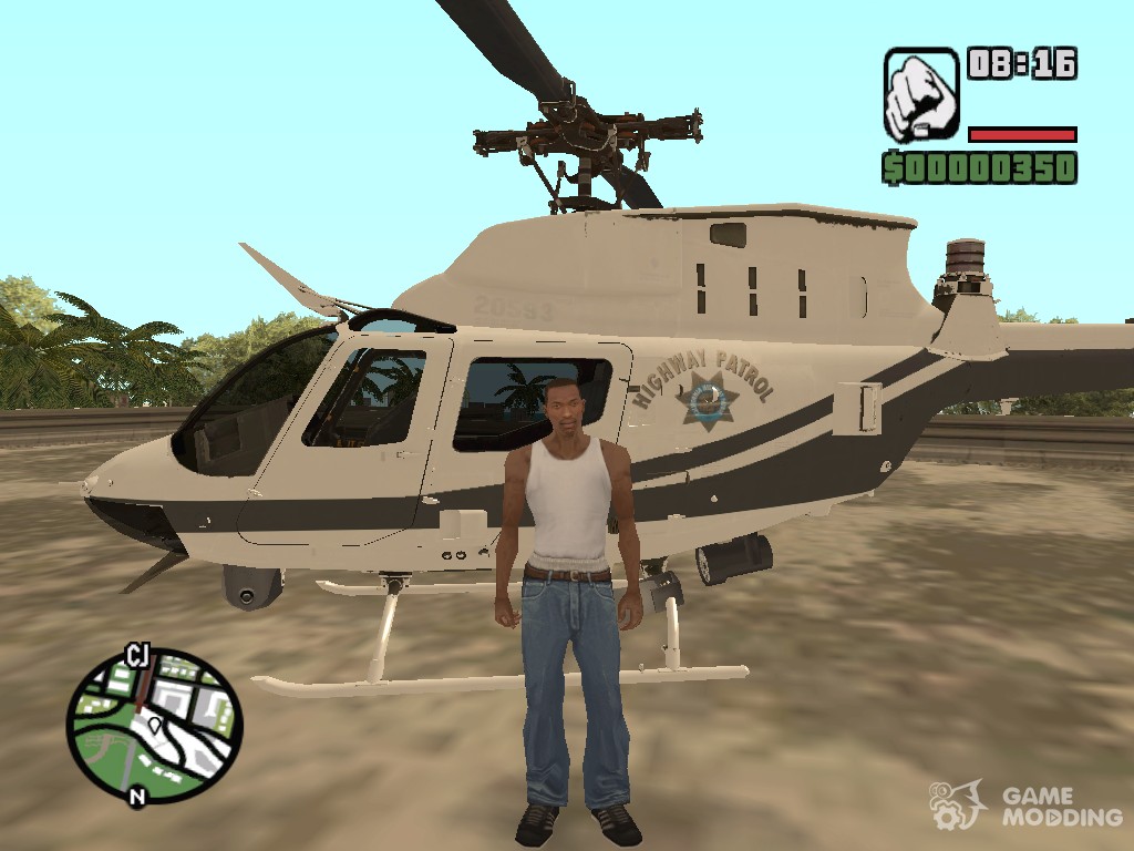 Pak air helicopter transport for GTA San Andreas.