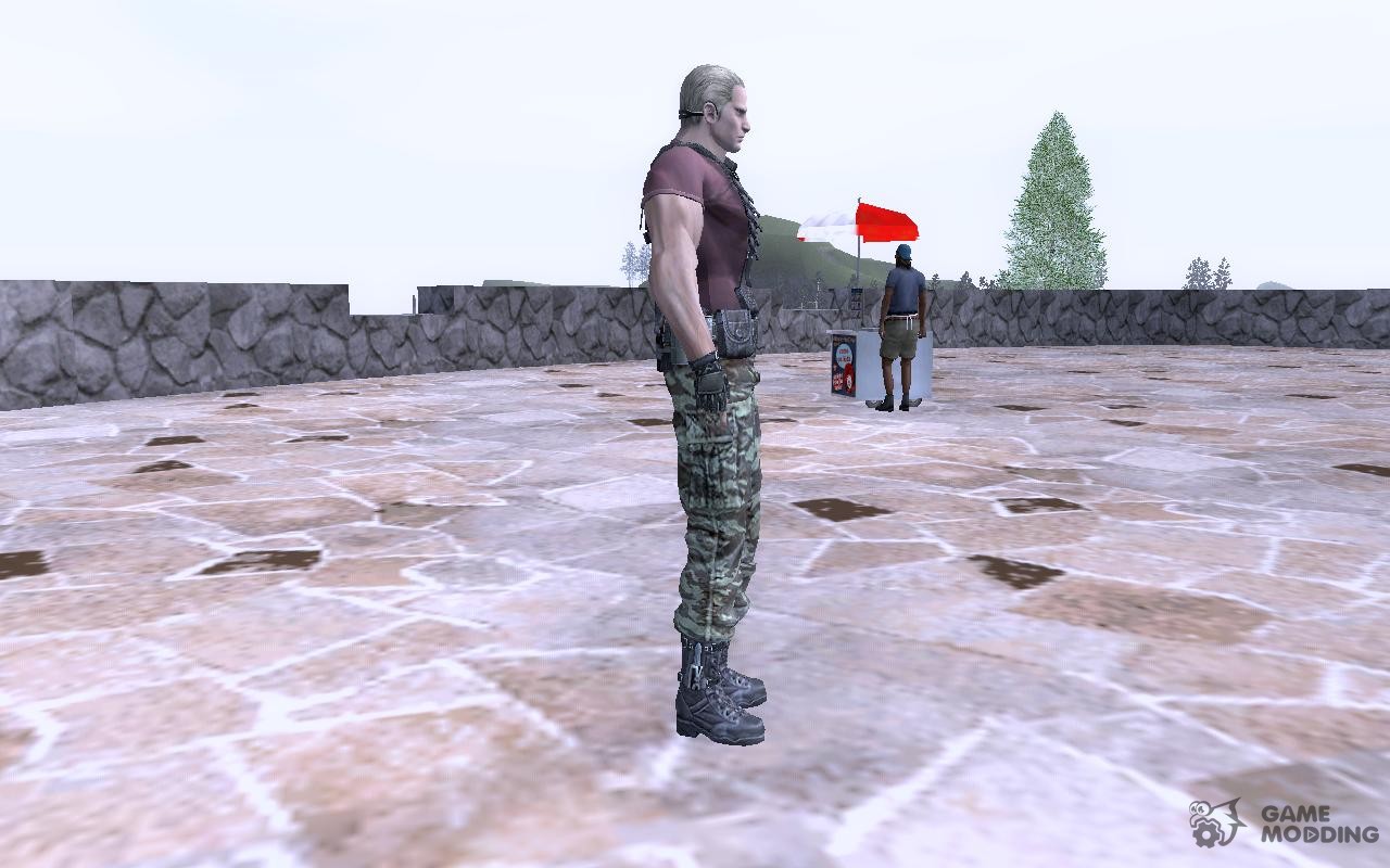 Download Jack Krauser from Resident Evil 4 Remake for GTA San Andreas