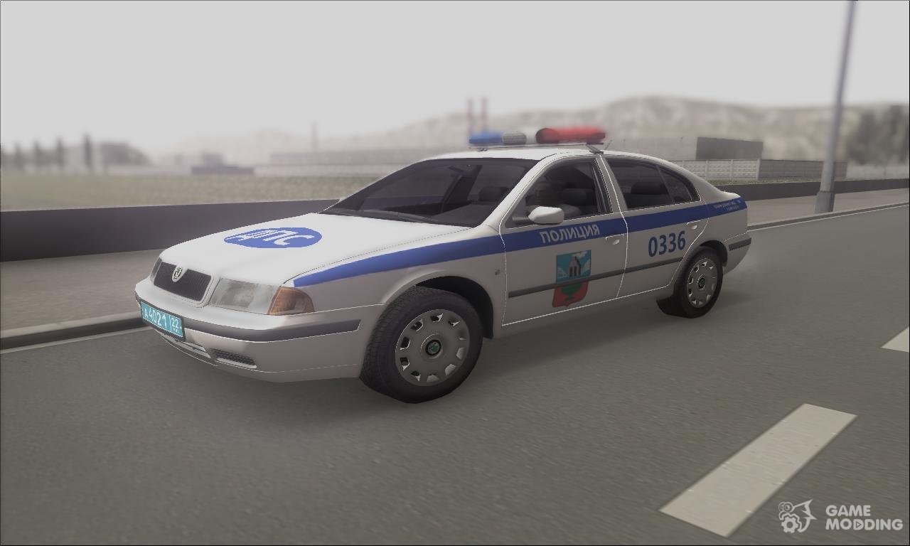 Skoda Octavia ДПС Алтайского края России для GTA San Andreas