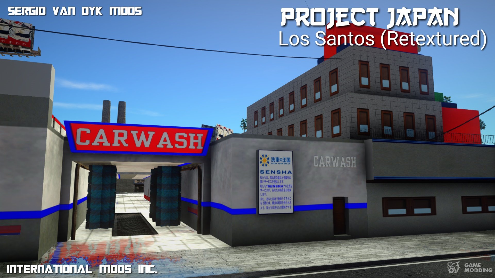 PROJECT JAPAN: Los Santos (Retextured) for GTA San Andreas