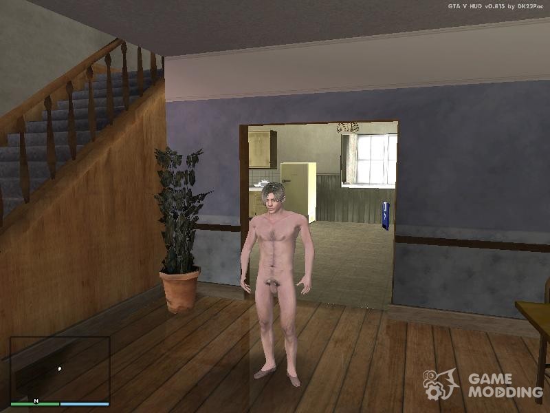 Leon Kennedy naked for GTA San Andreas.
