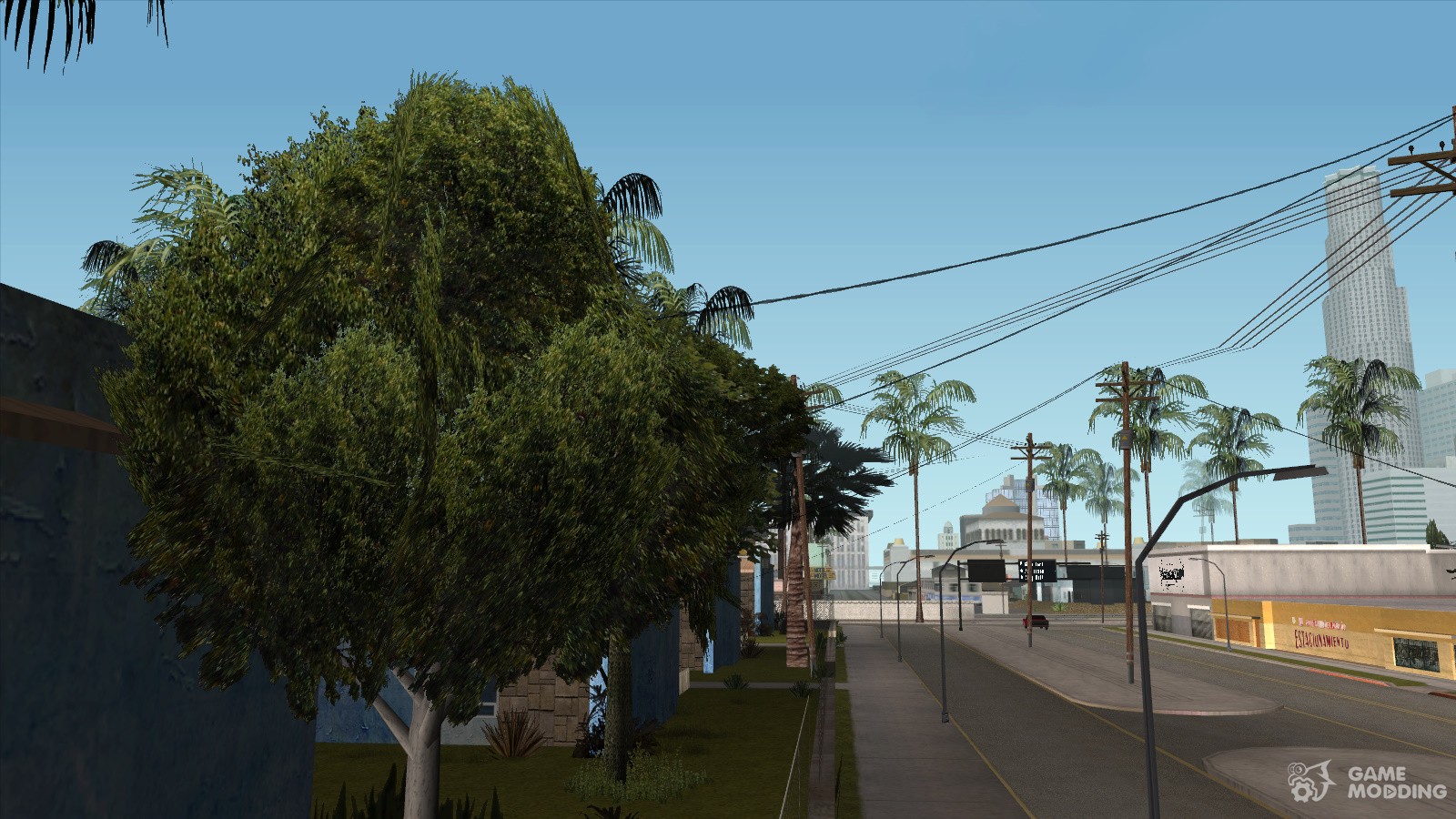 GTA San Andreas деревья стандартные