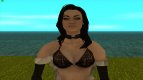 Miranda Lawson in a lace bra from Mass Effect (Smokin Hot Mod)