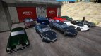 Paquete de diferentes máquinas Aston Martin (DB2, DB4, DB7, DBX, LMP1, Rapide, Valhalla, Valkyrie)