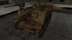 Emery cloth for American tank T82