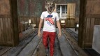 Skin HD GTA V Online парень в маске волка